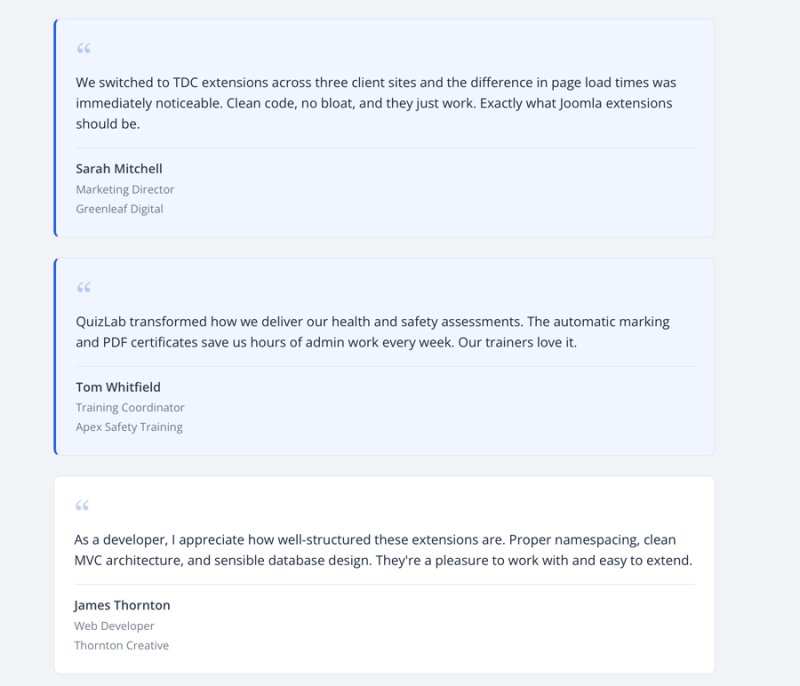 List Layout (Frontend)